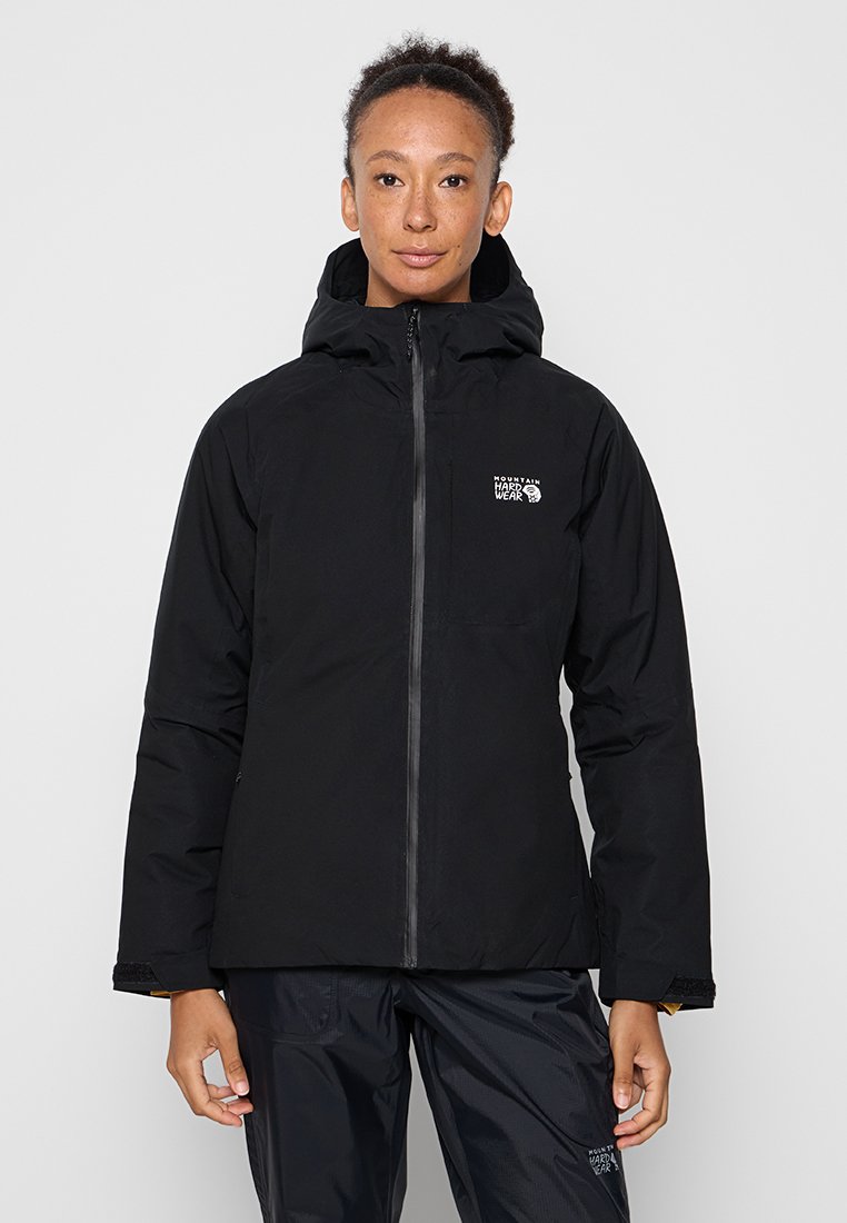Mountain Hardwear Gewatteerde jas zwart