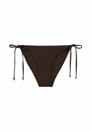 Reiss RIAH SIDE TIE  - Donji dijelovi bikinija - chocolate