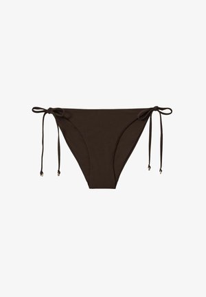 Reiss RIAH SIDE TIE - Bikiinide alumine osa - chocolate