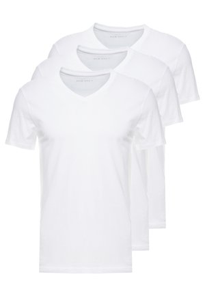 3 PACK - T-shirt - bas - white