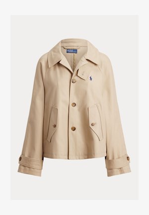 Polo Ralph Lauren COTTON TWILL JACKET - Καλοκαιρινό μπουφάν - beige