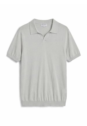Antony Morato, SWEATER WIHTOUT BUTTON SHORT SLEEVES  SOFT FINE  - Poloshirt - light grey
