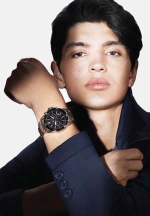 Armani Exchange, SPENCER 44MM - Cronógrafo - gold black