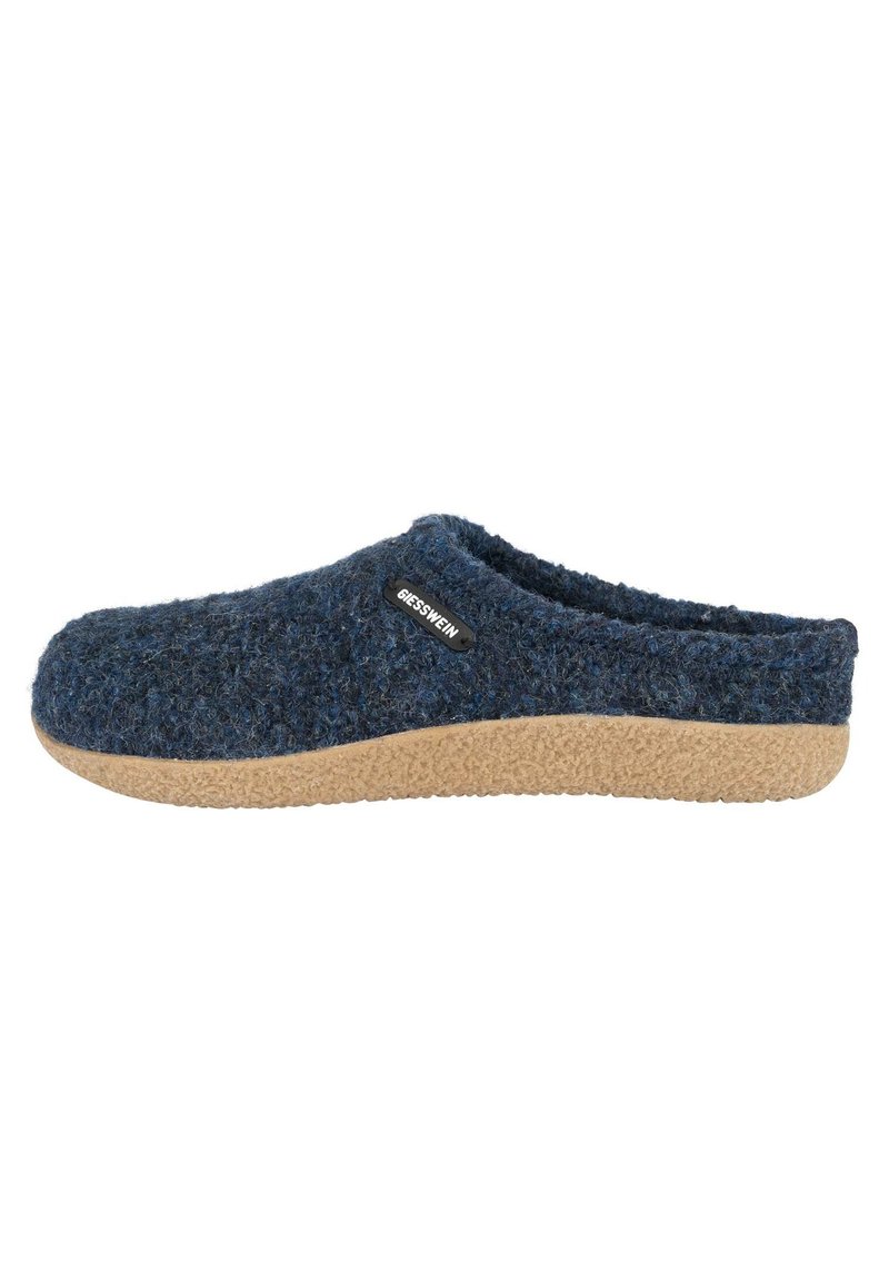 Pantofole Uomo Giesswein Ilsfeld In Lana - Con Suola Antiscivolo In Gomma Naturale, Comode E Calde
