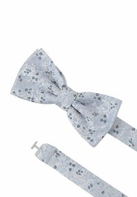 Seidenfalter SET FLOWER - Einstecktuch - hellblau