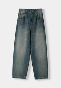 SUPER BAGGY - Löst sittande jeans - green