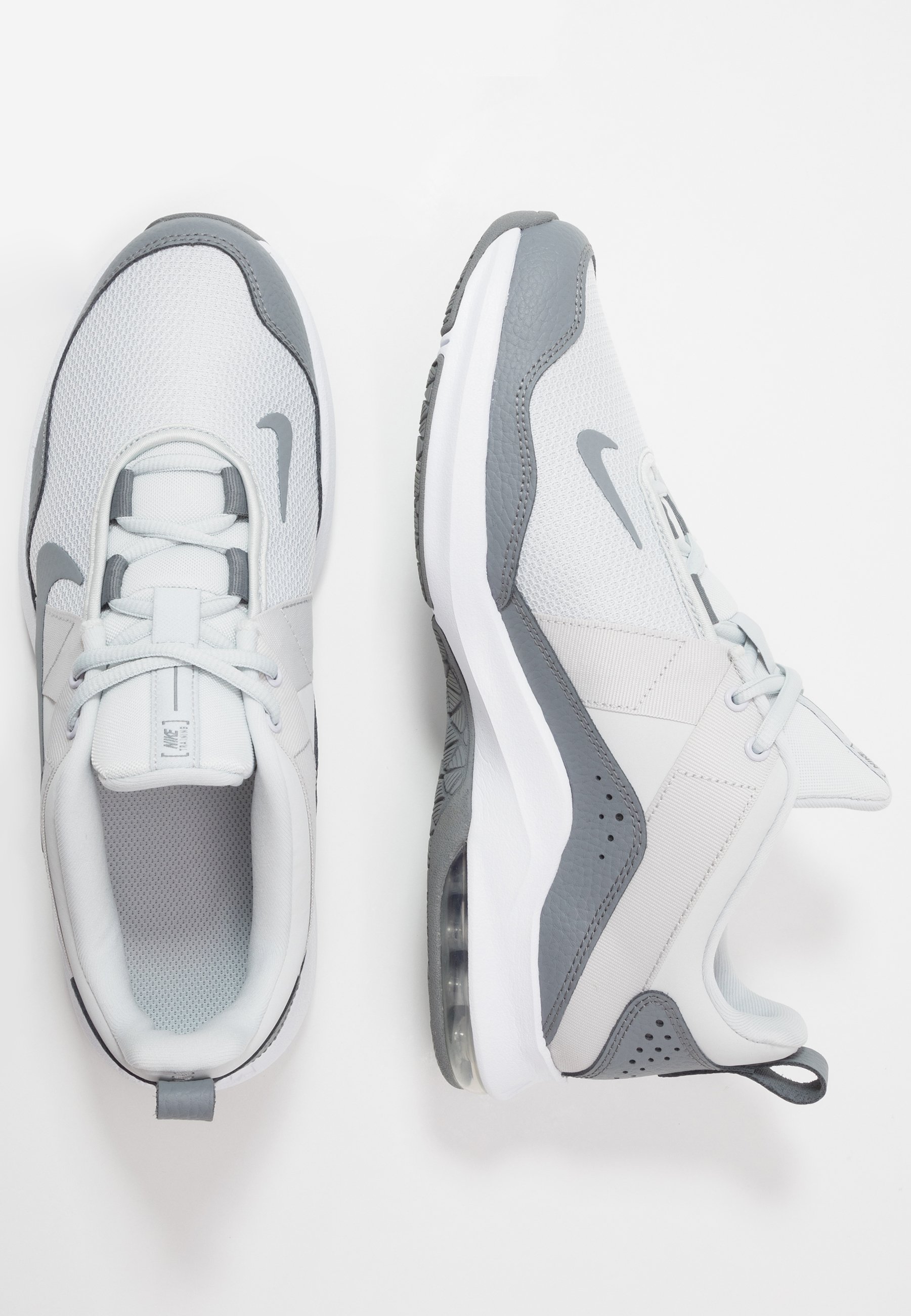Nike Performance AIR MAX ALPHA TRAINER 2 - Trainingsschuh - pure  platinum/white/cool grey/grau - Zalando.de