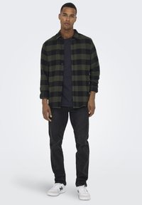 Only & Sons ONSWEFT LIFE - Vaqueros rectos - black denim