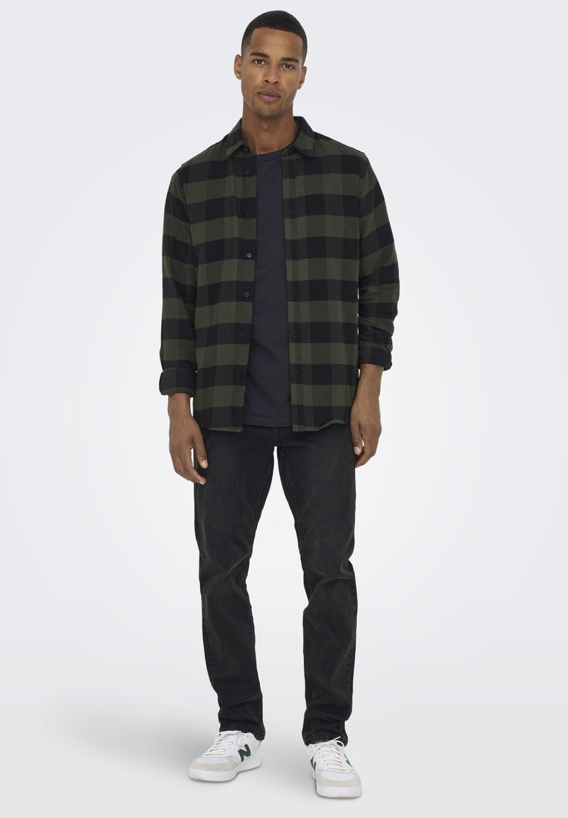 Only & Sons Straight leg jeans zwart denim/blackdenim