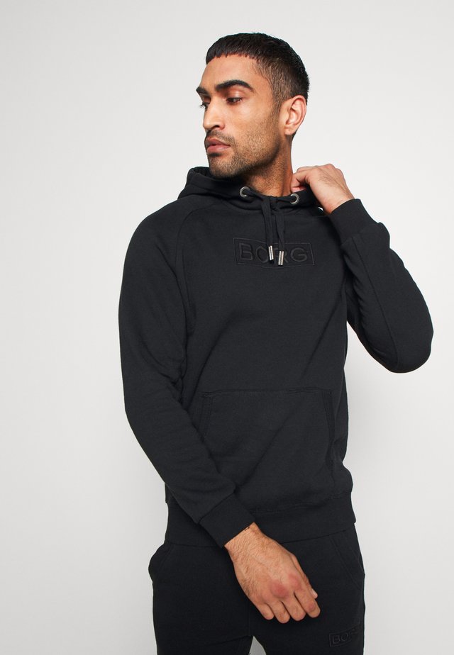 SPORT HOOD - Huppari - black beauty
