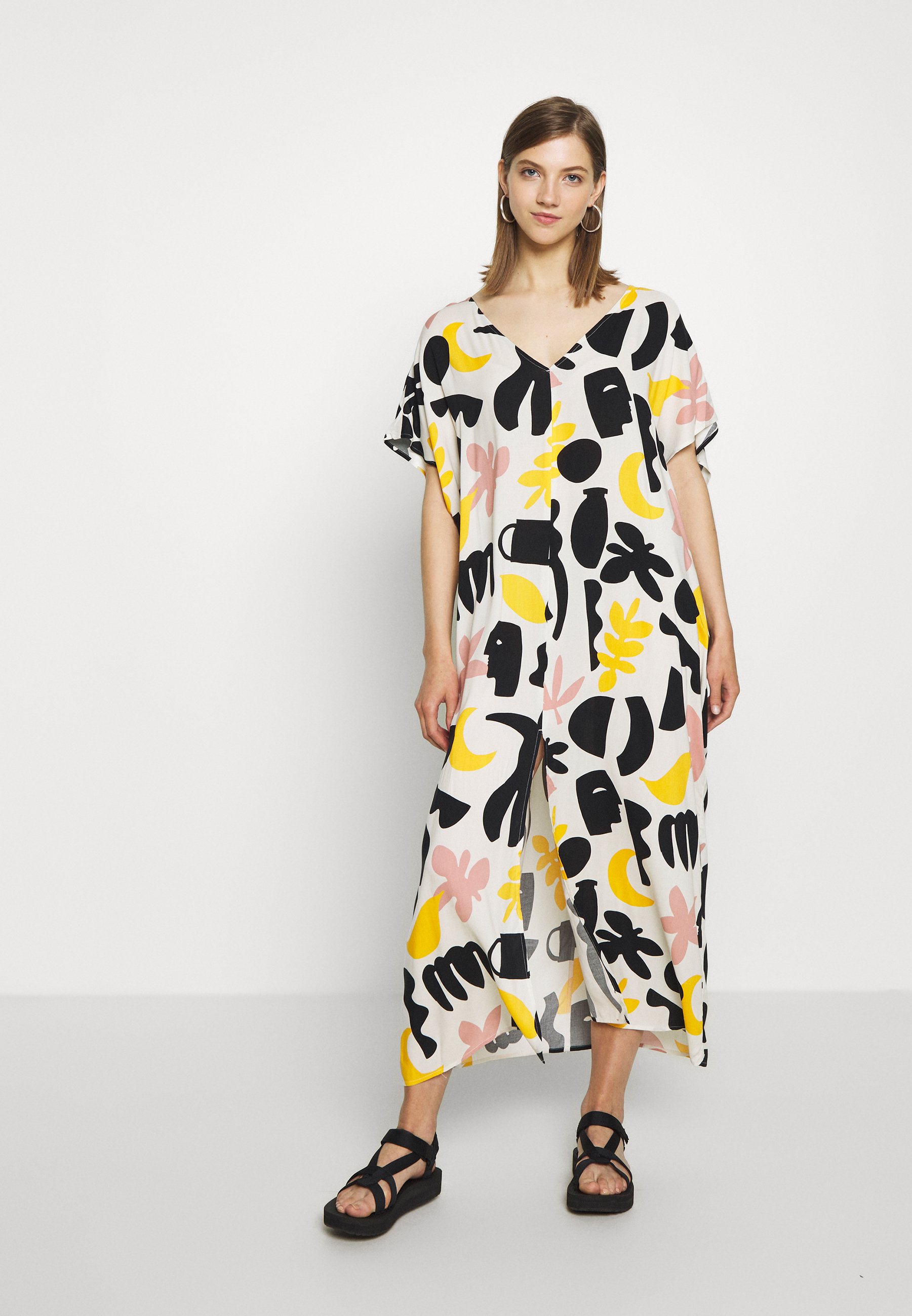 adidas originals x farm multi print maxi track jacket