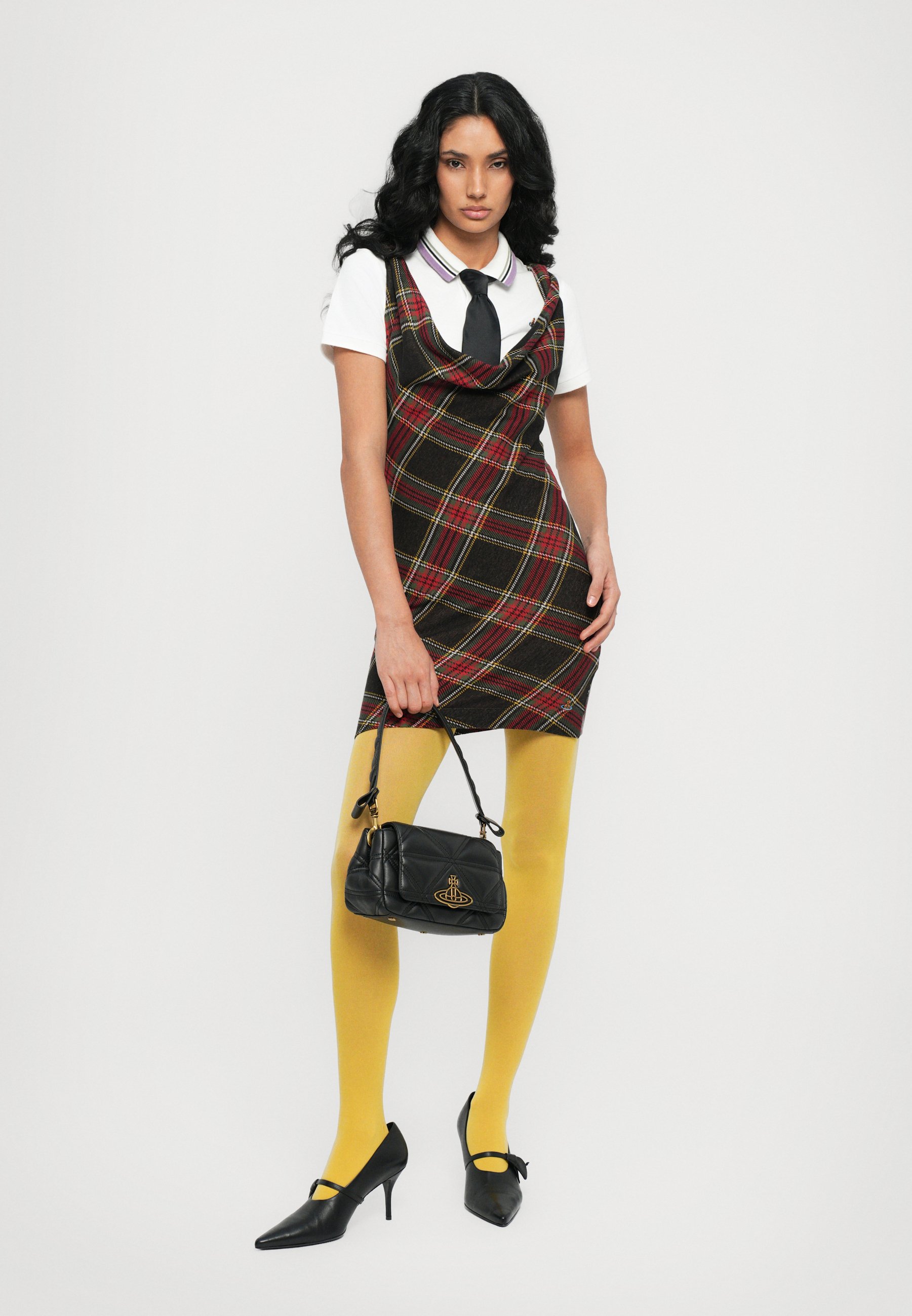 【Vivienne Westwood】 Anna Pencil Dress /追跡付 Vivienne Westwood ANNA PENCIL DRESS - Day dress - red/green
