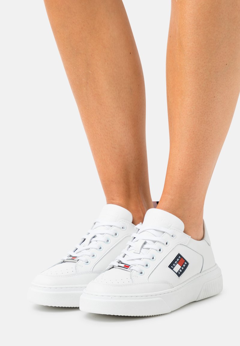 Tommy Jeans ELEVATED CUPSOLE Sneaker low white/weiß Zalando.de