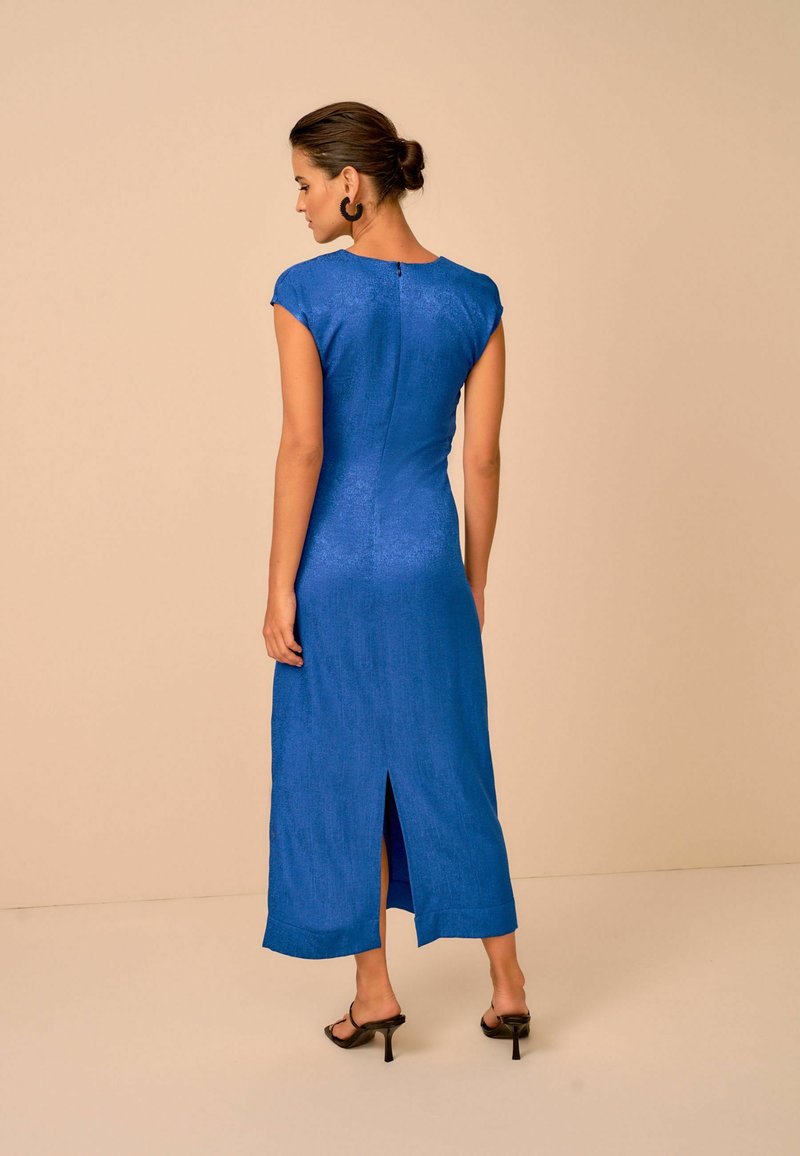 Next JACQUARD Maxi dress cobalt blue/blue Zalando.de