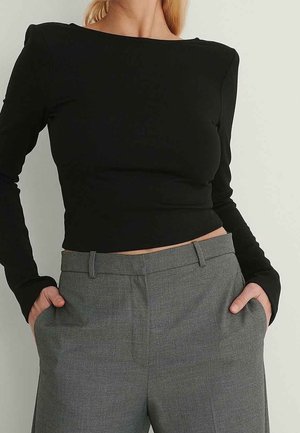 Langarmshirt - black