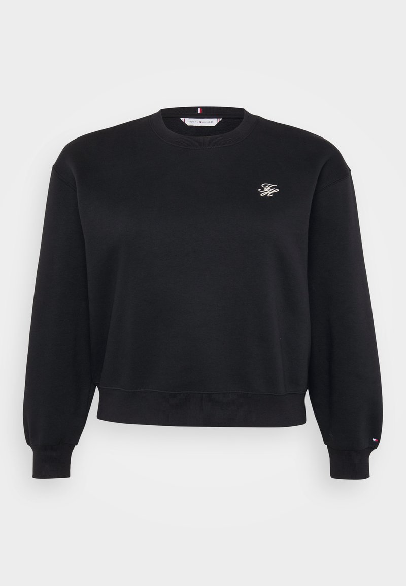Tommy Hilfiger Curve Sweater zwart