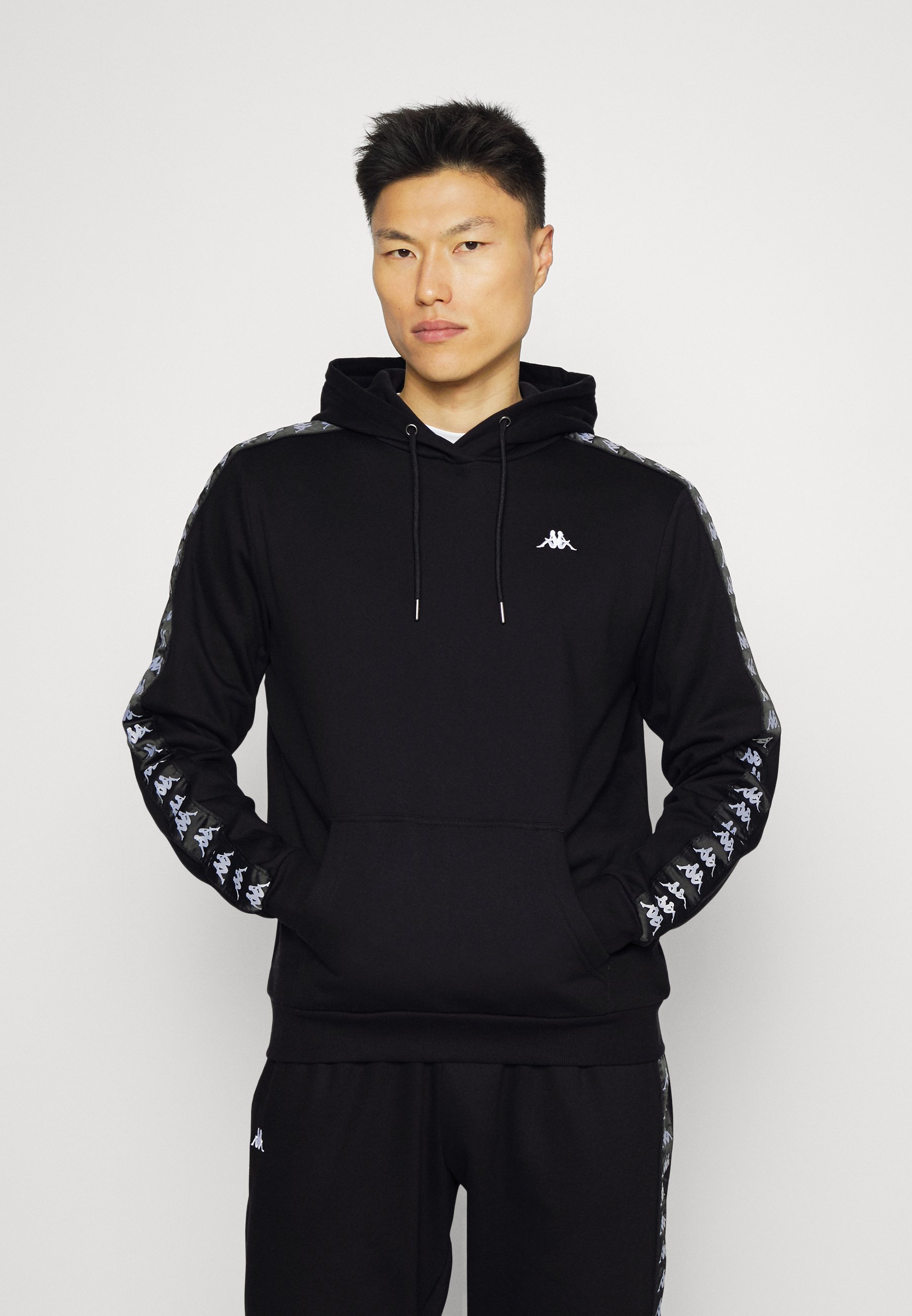 Kappa Sudadera con cremallera - caviar/negro - Zalando.es