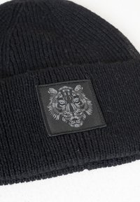 Antony Morato WITH TIGER ICON ON EMBROIDERY PATCH - Gorro - black
