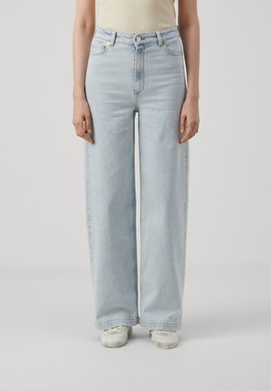 PIXIE - Džíny Relaxed Fit - washed light blue