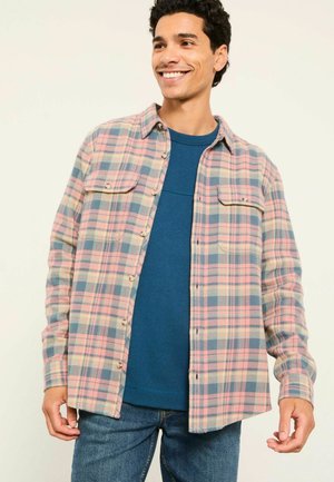 REGULAR FIT - LONG SLEEVE CHECK  - Hemd - rose pink
