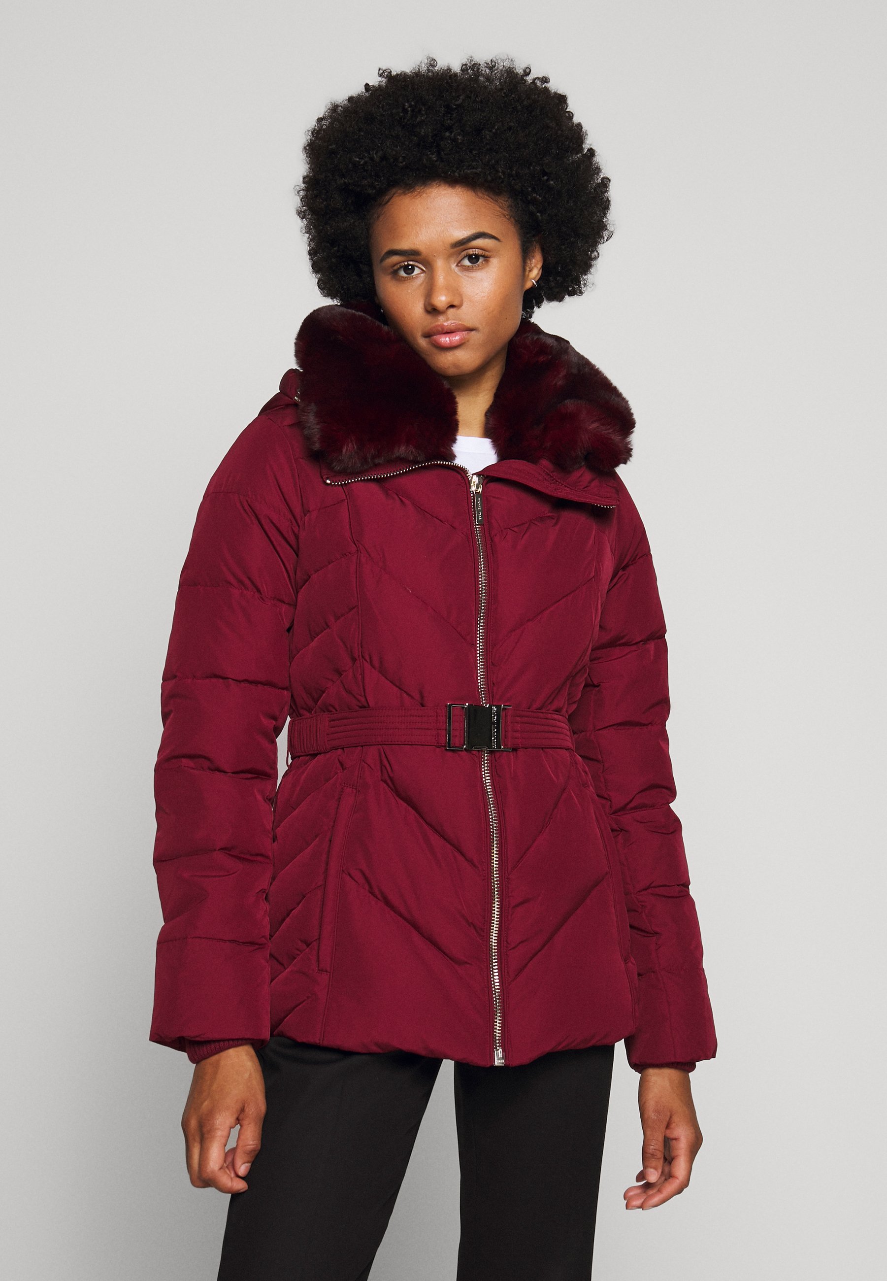 MICHAEL Michael Kors FITTED PUFFER Dunjakke dark brandy MICHAEL Michael Kors FITTED PUFFER Dunjakke dark brandy