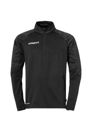 Langærmet T-shirt - schwarz anthra
