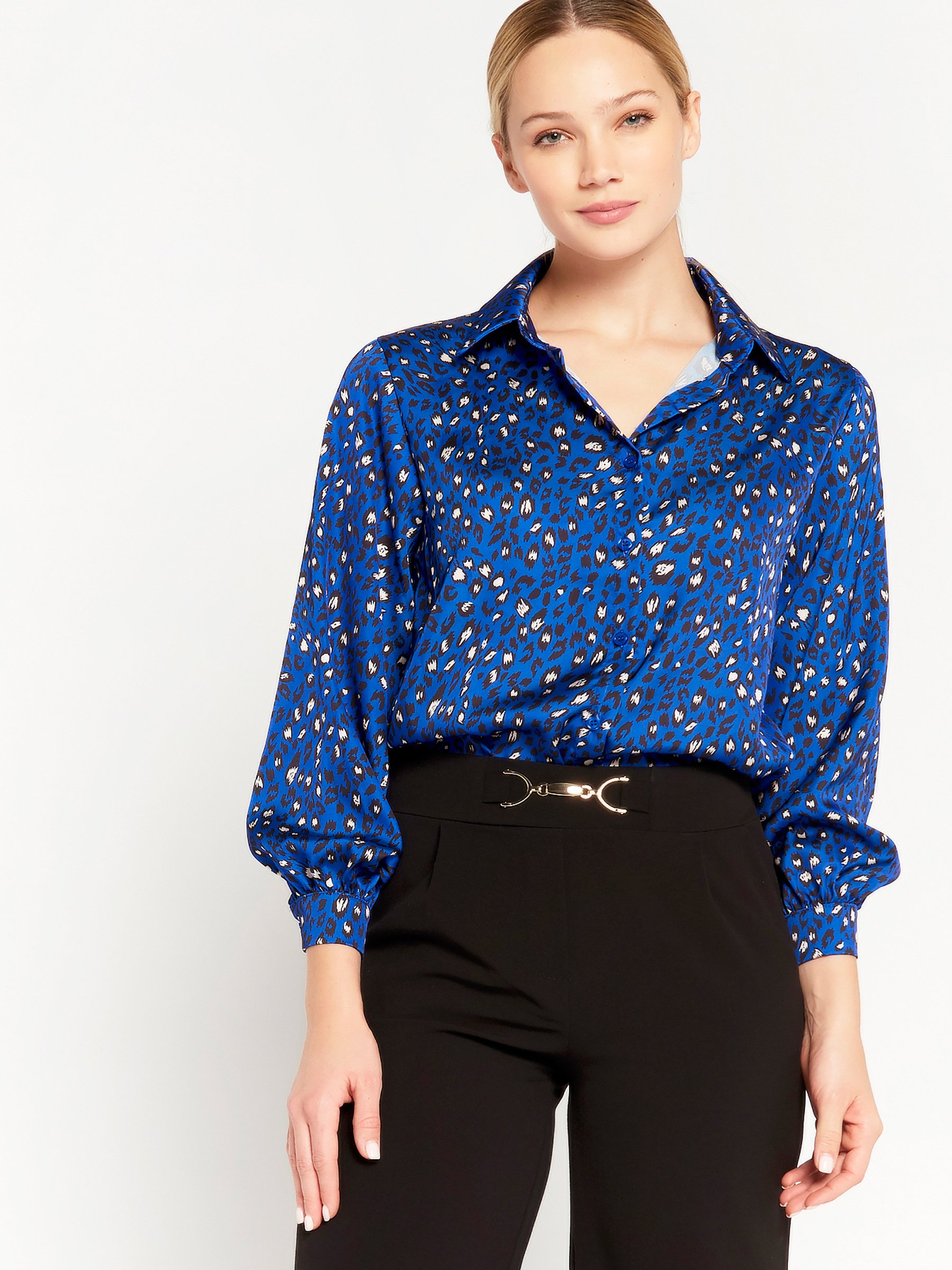LolaLiza LEOPARD PRINT - Button-down 