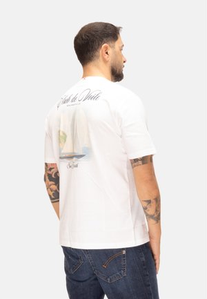 MC2 Saint Barth, T-SHIRT PORTLAND - T-shirt con stampa - white
