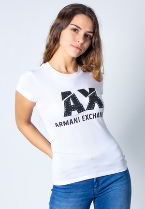 T-Shirt print - white