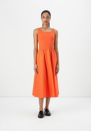 MIDI MIX - Day dress - brilliant orange