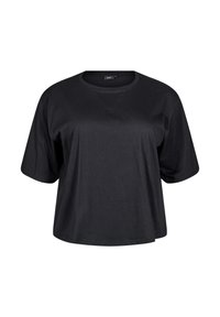 Zizzi BOXY - T-shirts basic - black