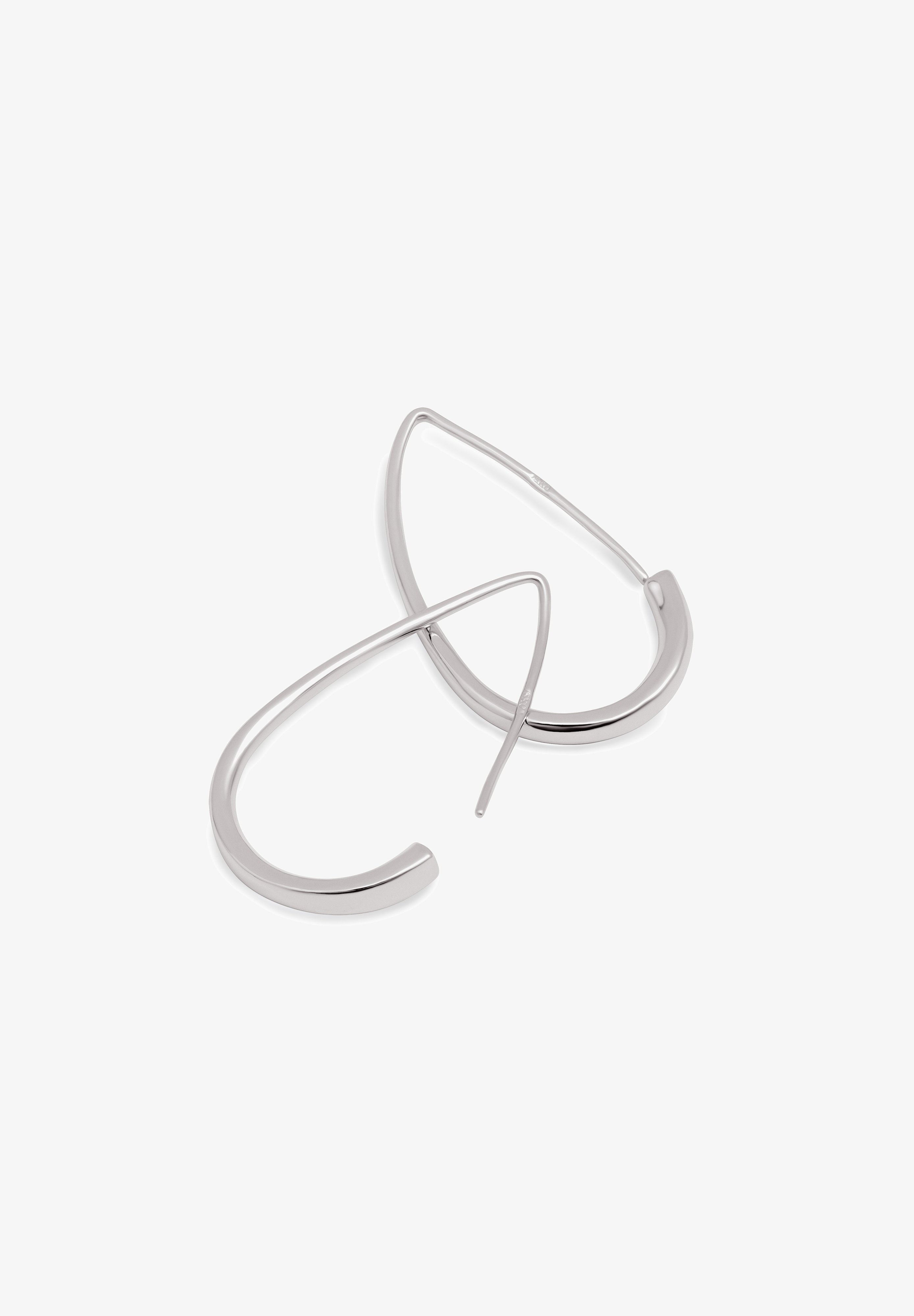 Elli Orecchini A Catena Minimi In Argento Sterling 925 – Gioiello Moderno E Lucido