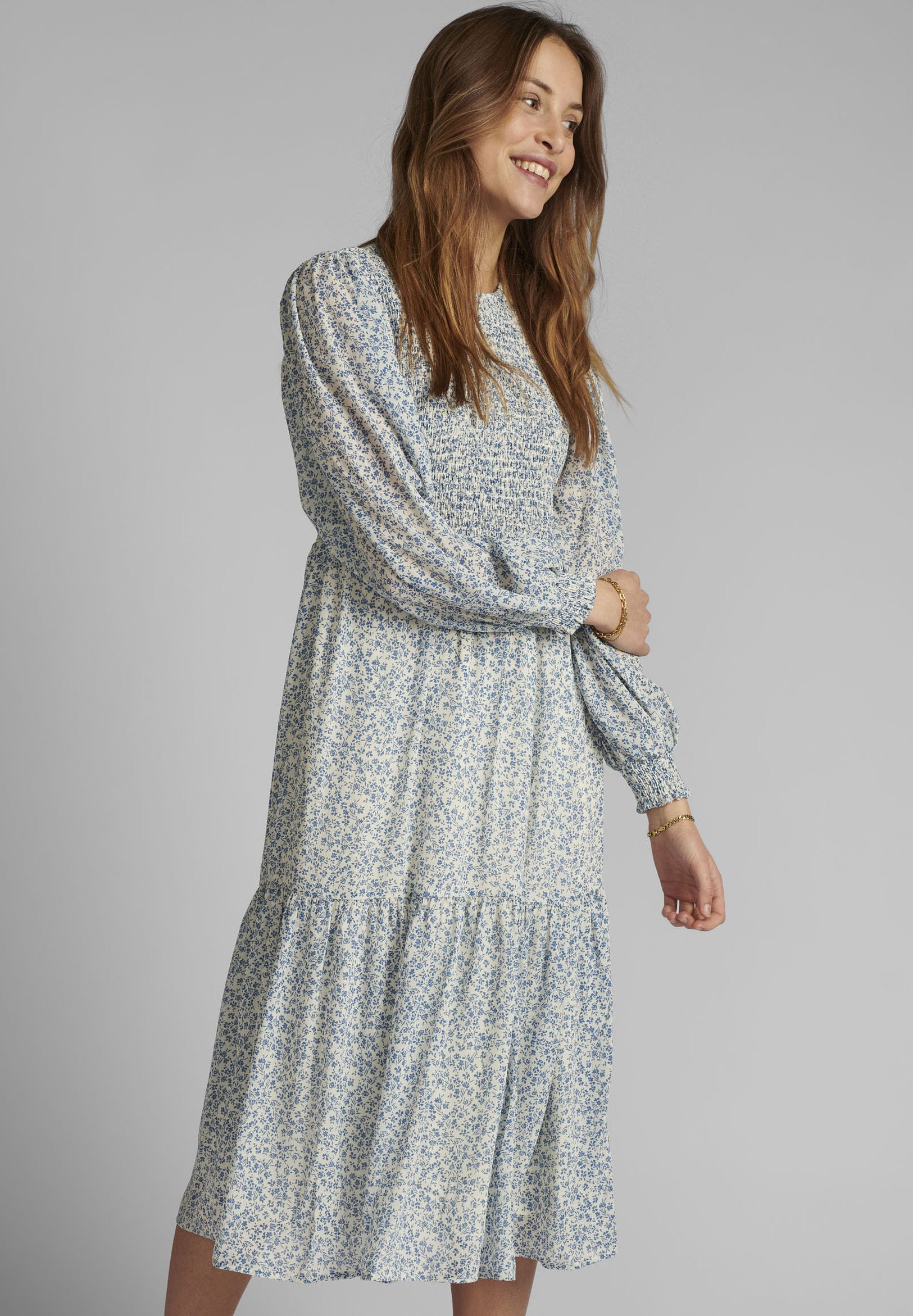 Nümph NUCALTUM - Kasdienė suknelė - wedgewood/šviesiai mėlyna - Zalando.lt