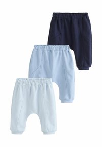 Next - REGULAR FIT-JOGGERS 3 PACK - Pantaloni - blue Immagine in miniatura 1