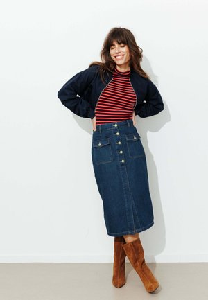 JUPE EN  - Jupe en jean - jean moyen