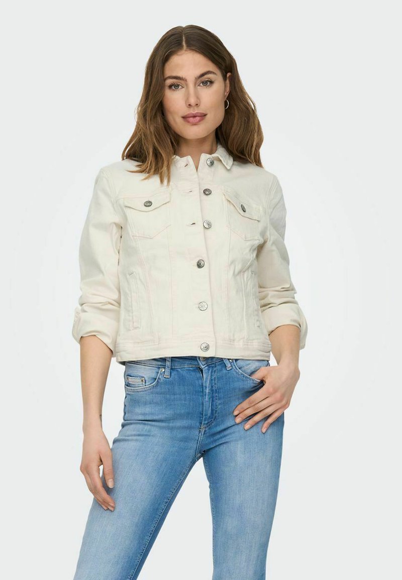 ONLY - Veste en jean - ecru, Agrandir