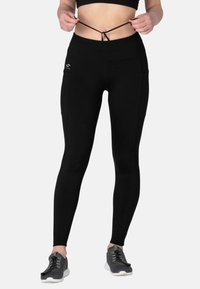 YOGA LEGGINGS RECYCLING THERMO LEGGINGS - Tights - black recycling