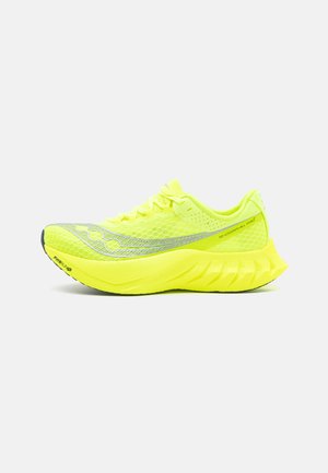 Saucony ENDORPHIN PRO 4 - Chaussures de running sur route - citron/silver