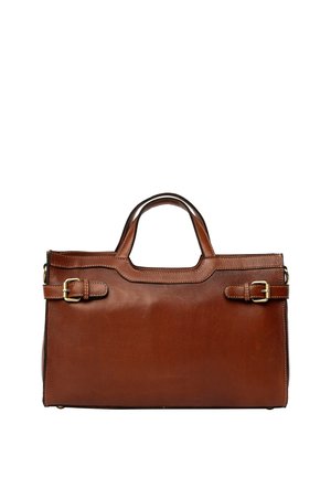 MAY SMALL - Bolso de mano - cognac