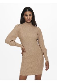 ONLY ONLKATIA DRESS - Vestido de malha - toasted coconut