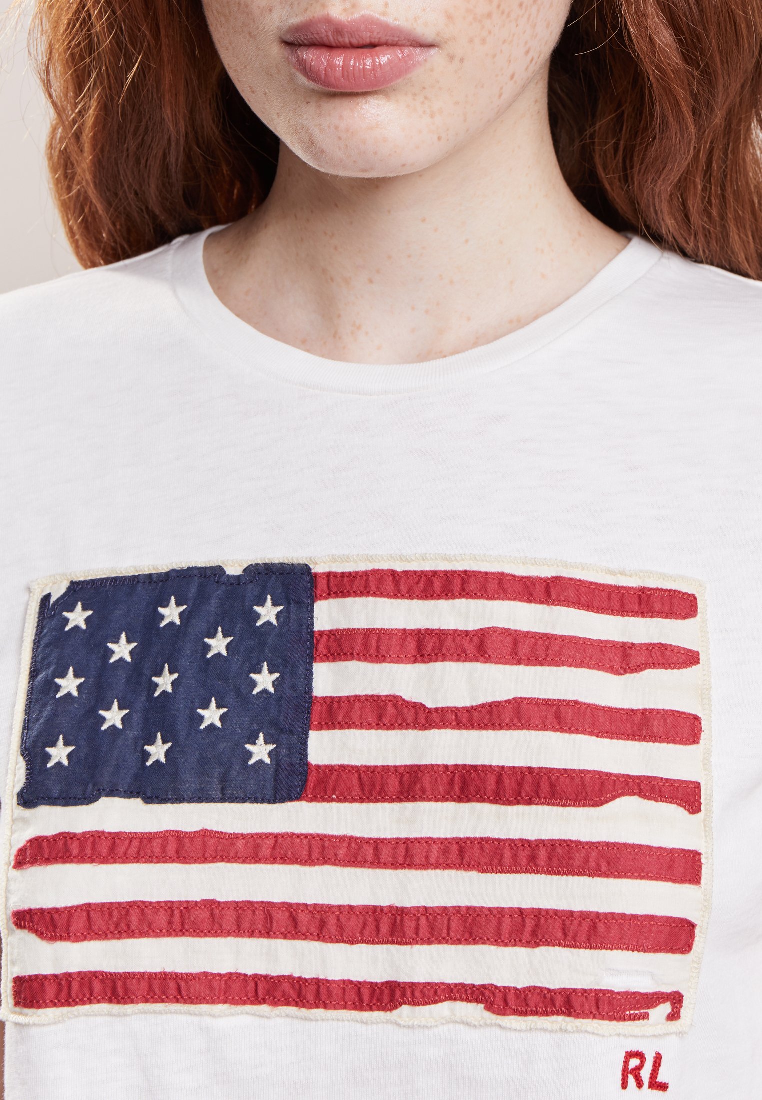 Polo Ralph Lauren FLAG - Print T-shirt 