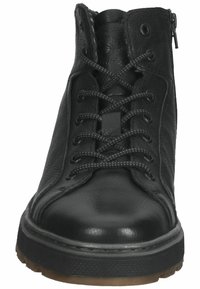 bugatti Bottines à plateau - black