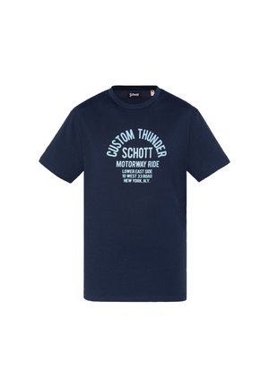 CUSTOMBIKE - Camiseta estampada - navy