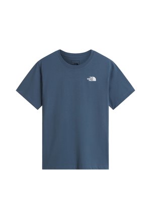 The North Face, M EVOLUTION BOX NSE REGULAR SHORT SLEEVE TEE - Sports T-shirts - granite blue