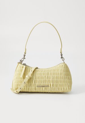 RUCHED DROP SHOULDER BAG - Sac à main - parsnip