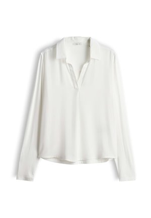 OPUS, OPUS LANGARMBLUSE FLASTI - Bluse - milk