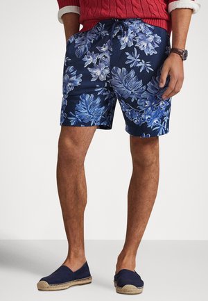 7.5-INCH TROPICAL-PRINT SPA TERRY SHORT - Παντελόνι φόρμας - newport navy