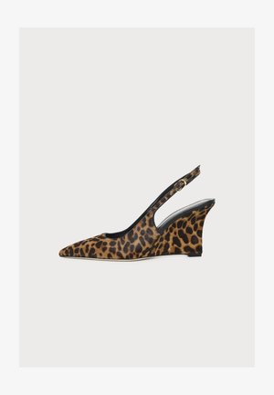 Stuart Weitzman, VINNIE SLING WEDGE - Escarpins compensés - classic lite