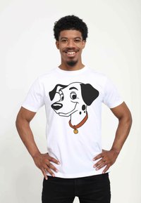 Disney 101 DALMATIANS PONGO BIG FACE UNISEX - T-shirts print - white