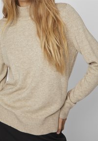 VILA Strickpullover - beige
